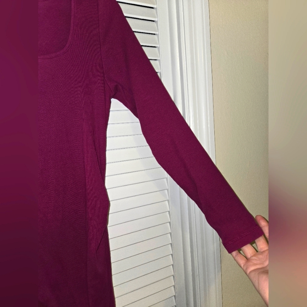 Old Navy Women's M Maternity Henley Bodycon Dress - Picture 4 of 11
